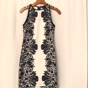 Black & White Mini Dress